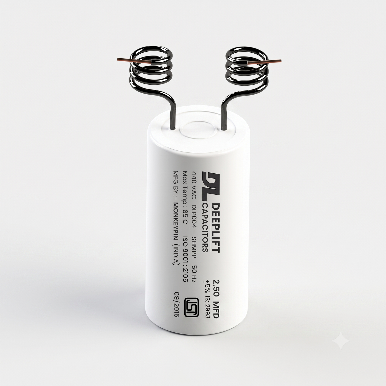 2.5 MFD PP Fan Capacitor